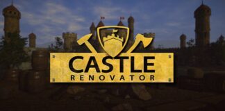 Castle Renovator, simulatore, PS5, PS4, Xbox Series S, Xbox Series X