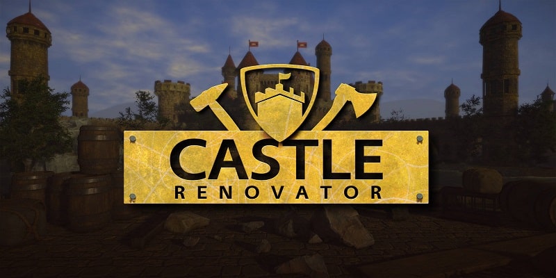 Castle Renovator, simulatore, PS5, PS4, Xbox Series S, Xbox Series X