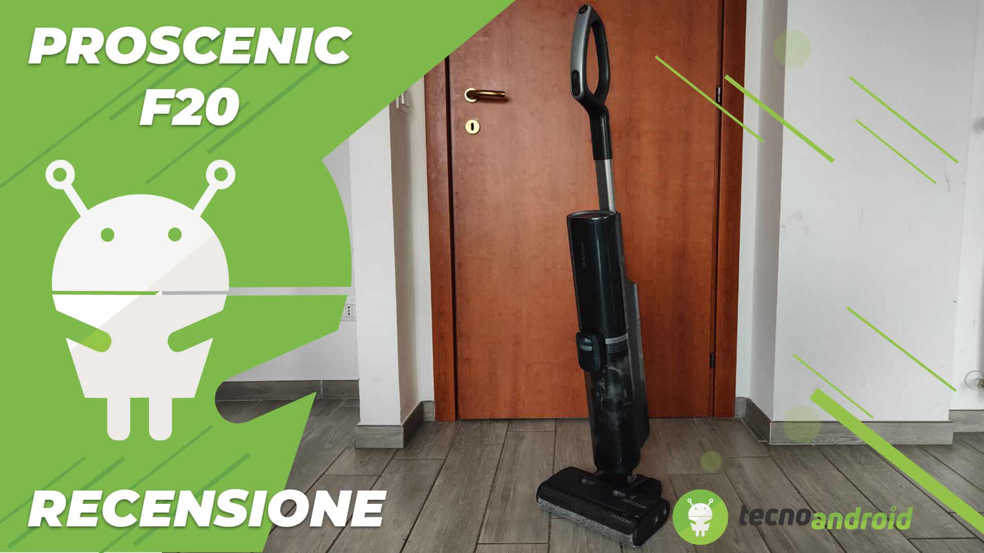 Recensione Proscenic WashVac F20: grossa, ma potente