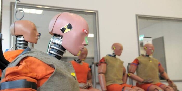 Creato il primo manichino donna per i crash test