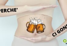 Birra: la bevanda alcolica ci gonfia per via delle bollicine e non solo