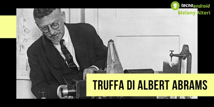 Truffa di Albert Abrams, il furbo dottore che inventò il dinamizzatore