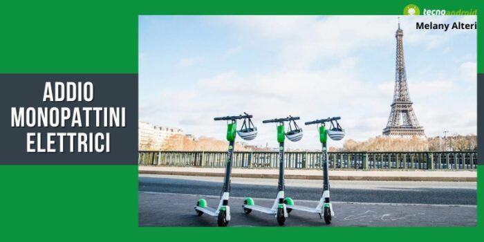 Monopattini elettrici: a Parigi verranno ritirati per motivi di sicurezza