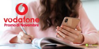 Vodafone: conto alla rovescia per aderire alle tariffe a tempo di Novembre