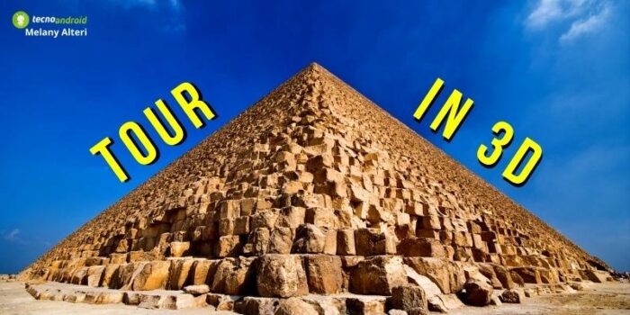 Grande Piramide di Giza, ora potrai visitarla da casa grazie al tour in 3D