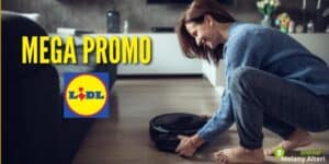 Lidl: corsa al robot aspirapolvere ad un costo mai visto prima