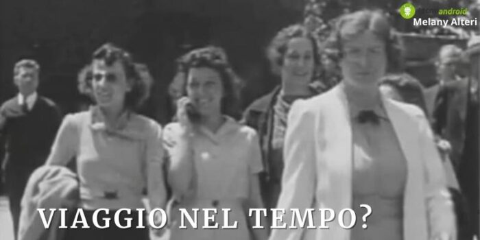 Viaggio nel tempo: questo video potrebbe esserne la prova