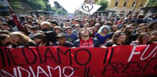 Proteste in tutta Italia