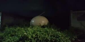 Una misteriosa sfera di metallo messico