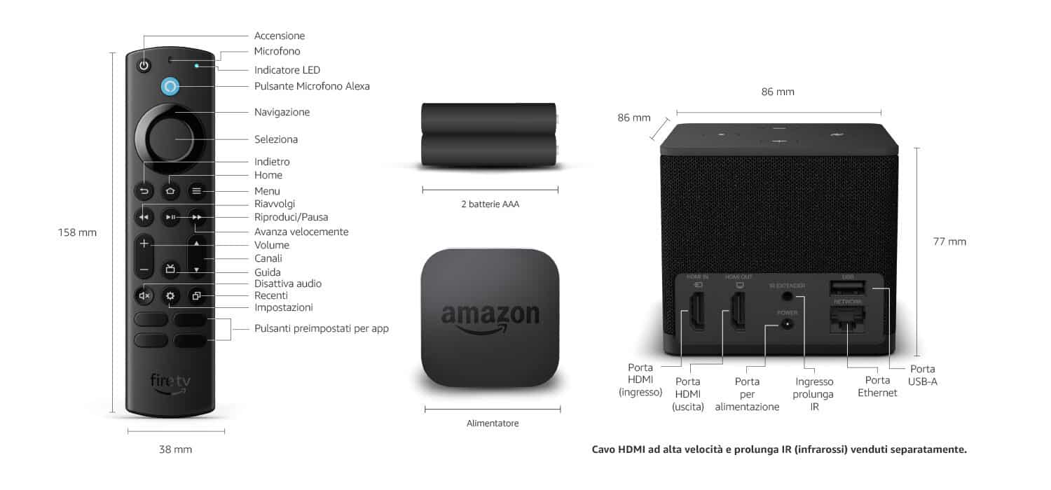 Recensione Amazon Fire TV Cube la TV diventa smart TecnoAndroid