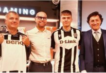 Udinese Esports con D-Link e BenQ presenta la nuova maglia 2022/23