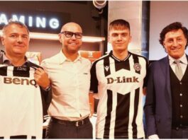 Udinese Esports con D-Link e BenQ presenta la nuova maglia 2022/23
