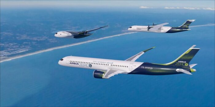 Airbus vuole testare un nuovo motore ad idrogeno