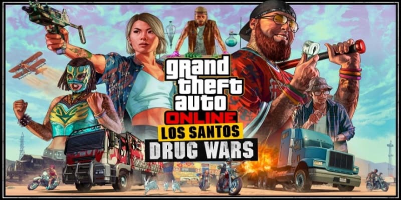 GTA Online, GTA V, Los Santos Drug Wars, DLC, Rockstar Games