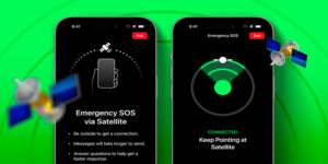 La chiamata di emergenza tramite satellite degli iPhone