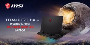 MSI, TITAN GT77 HX V13, CES 2023, Mini LED