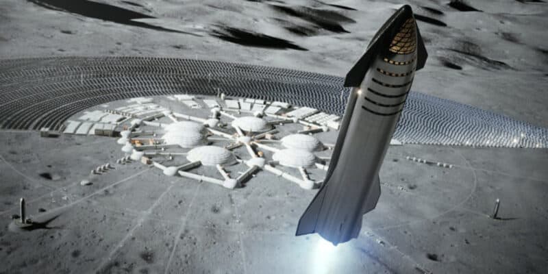 SpaceX pronta ad atterrare sulla Luna