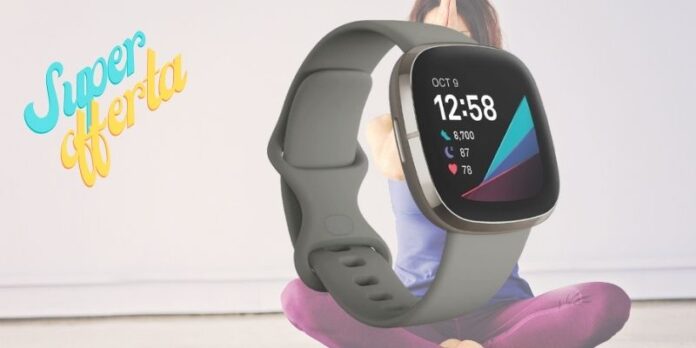 Smartwatch Fitbit Sense al 55% di sconto, prezzo IMBATTIBILE e assurdo