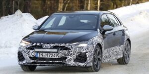 Audi S3 restyling foto spia