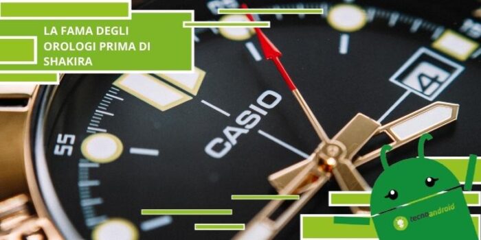 Casio, non c'era bisogno di Shakira per rendere famosi gli storici orologi da polso