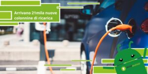 Auto elettriche, aggiunte nelle città ben 21mila nuove colonnine di ricarica