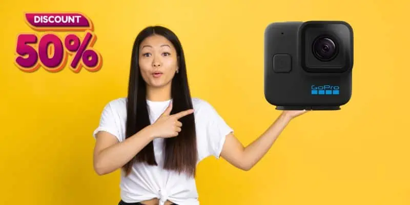 GoPro Hero11 Black Mini a prezzo STRACCIATO, action camera imperdibile su Amazon