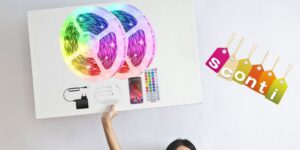 Striscia LED RGB ad un prezzo FOLLE su Amazon, sconto del 53% subito