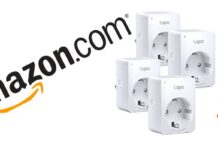 Amazon, sconto shock sul set di 4 Presa intelligente TP-Link Tapo P110