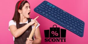 Tastiera bluetooth Logitech al MINIMO STORICO su Amazon (-33€)