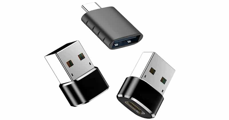 Adattatori USB tipo A, tipo C e non solo a poco più di 4 euro su Amazon