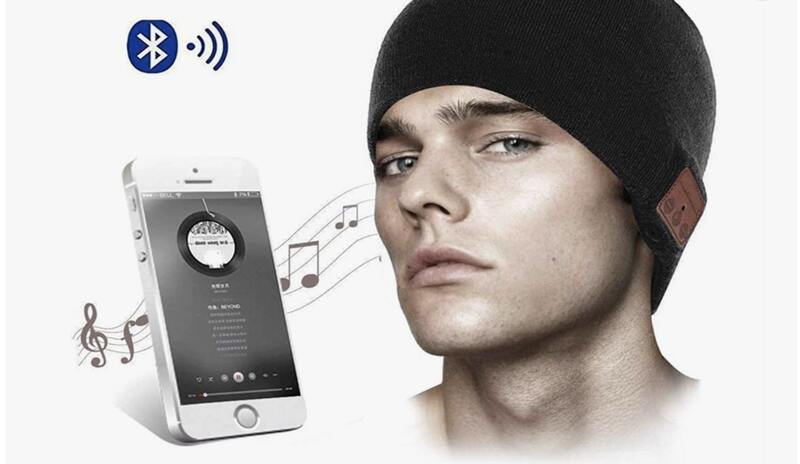 Cappello Bluetooth Invernale Con Luci LED E Batteria Ricaricabile | INHDBOX Berretto Musicale Uomo Donna