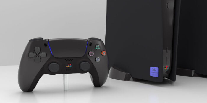 Tenere in verticale la PS5
