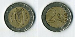 Una moneta da 2 euro