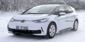 Volkswagen ID 3 restyling foto spia