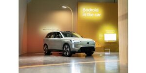 Volvo, EX90, Google, Android Auto, Maps