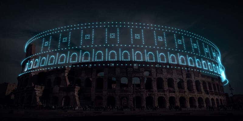 drone colosseo