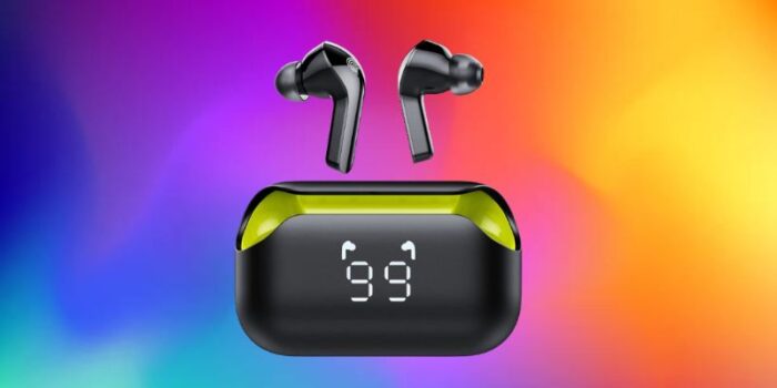 Cuffie bluetooth in SALDO su Amazon a 19 euro con display sulla custodia