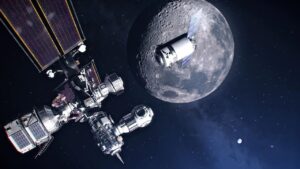 stazione spaziale luna
