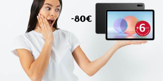 Huawei MatePad a 80€ in MENO, sconto FOLLE del 30%