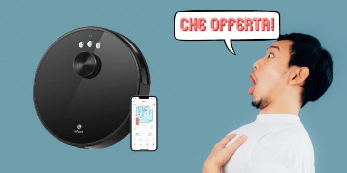 Robot aspirapolvere Lefant LS1 al 51% di SCONTO, solo per voi prezzo DIMEZZATO