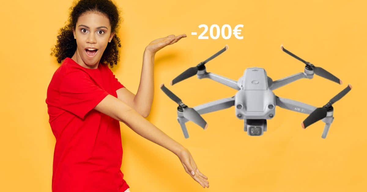 DJI Air 2S, il miglior drone è scontato di 200€ su Amazon