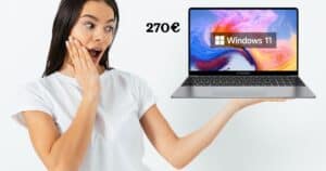 Notebook Windows a prezzo SCONVOLGENTE, difficile trovare di meglio