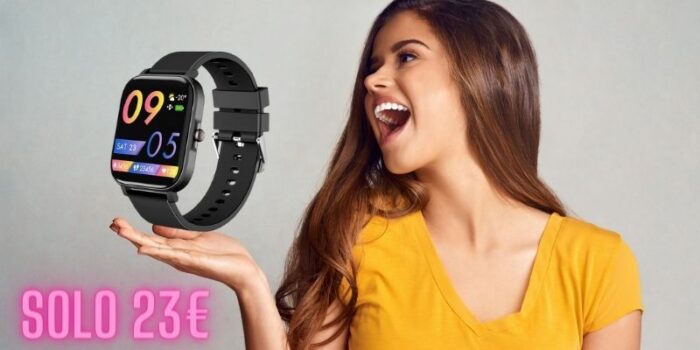 Smartwatch dal prezzo ASSURDO, costa solo 23€ con questo COUPON