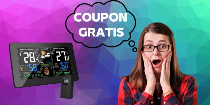 Stazione meteo con sensore in OFFERTISSIMA con COUPON GRATIS