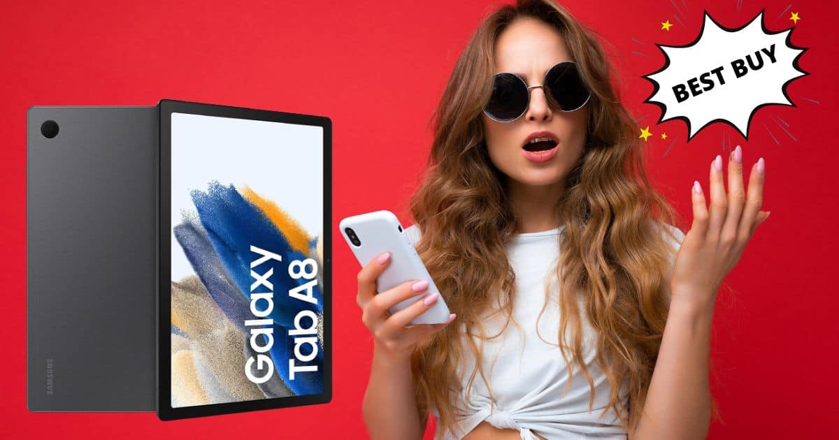 Tablet Samsung scontato del 30%, il prezzo è FOLLE su Amazon