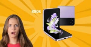 Samsung Galaxy Z Flip 4 a 880€, FOLLIA totale su Amazon