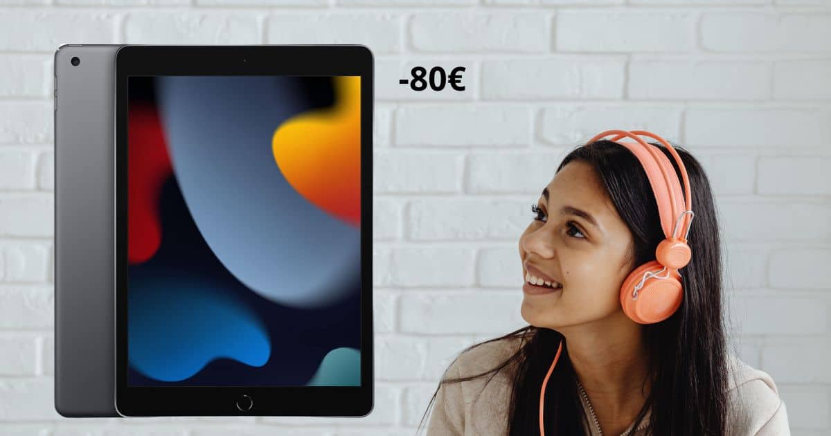 Apple iPad (2021) da comprare SUBITO, è in OFFERTA a meno di 350€