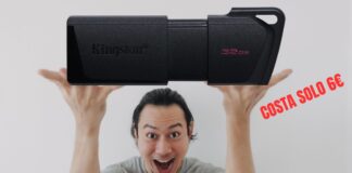 Chiavetta USB Kingston costa SOLO 6€, 32GB per i vostri file e foto
