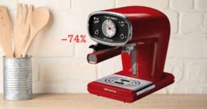 Offerta BOMBA di Ariete, macchina perf caffè scontata del 74% (-300€)