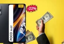 Poco X4 GT, smartphone Android in offerta PAZZA, costa pochissimo (-22%)